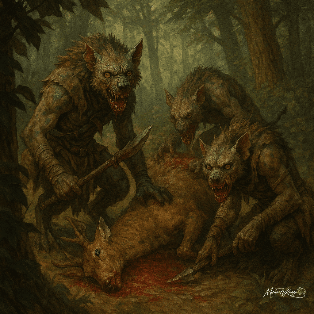 Gnolls Hunting