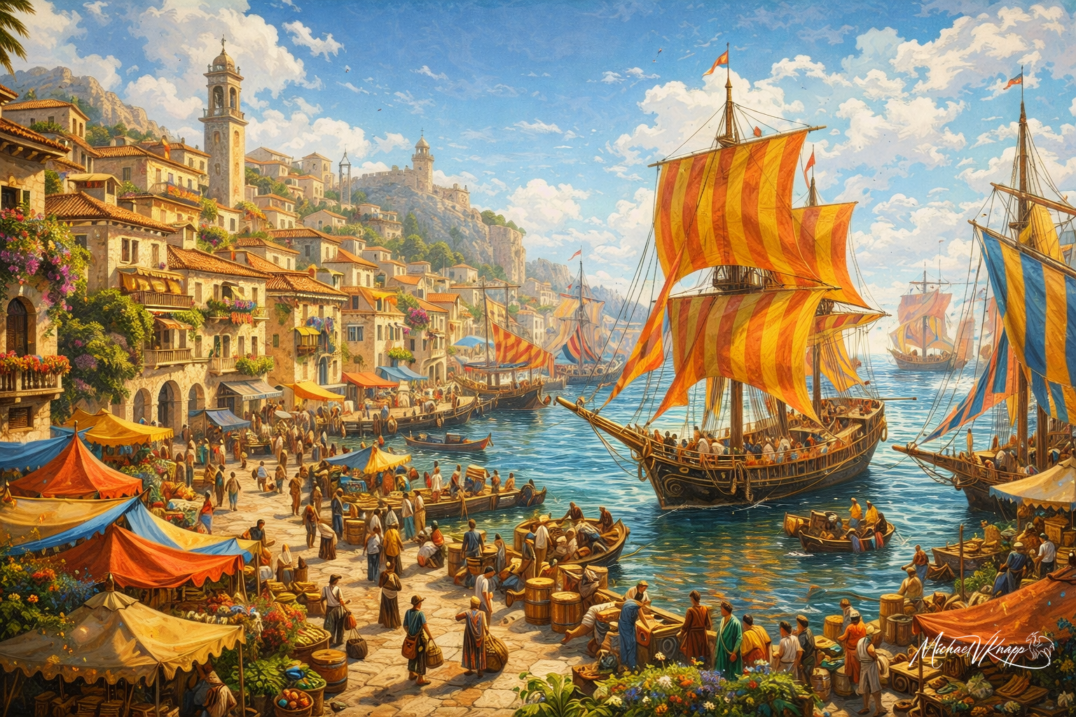 The Vivalli Capital | Bright Fantasy by Michael V Knapp